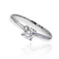 Anello di fidanzamento con diamante (ct 0.50)
