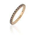 Eternelle in oro rosa con diamanti brown (ct 0,31)