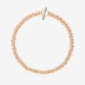 Bracciale rondelle in oro rosa 9K