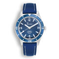 Super-Squale Arabic Numerals Blue Leather - 38 mm - 200 m