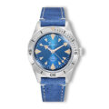 Super-Squale grey steel bezel, quadrante Blu