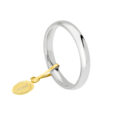 Fede "Comoda" in oro bianco - 3,00 mm