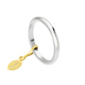 Fede Classica "Francesina" in oro bianco - gr 3.00