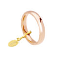 Fede Comoda in oro rosa - 3,50 mm