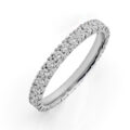Eternelle in oro bianco con diamanti (0,81 ct)