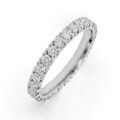 Eternelle in oro bianco con diamanti - 1,06 ct