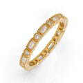 Eternity in oro rosa con diamanti (ct 0,51)