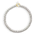 Bracciale con rondelle in argento 925