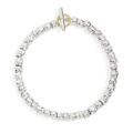 Bracciale con granelli in argento 925