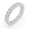 Eternelle in oro bianco con diamanti taglio brillante Ct. 1.54