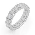 Eternelle in oro bianco con diamanti taglio brillante (2,87 ct)