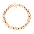 Bracciale pepite in oro rosa 9K