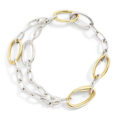 Bracciale essentials argento & argento dorato