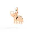 Charm Elefante in oro rosa 9K