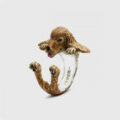 Anello Hug Cocker Spaniel Inglese Smaltato