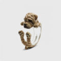 Anello Hug Shar Pei Smaltato