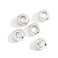 Set di 5 componenti rondella Bold in argento 929