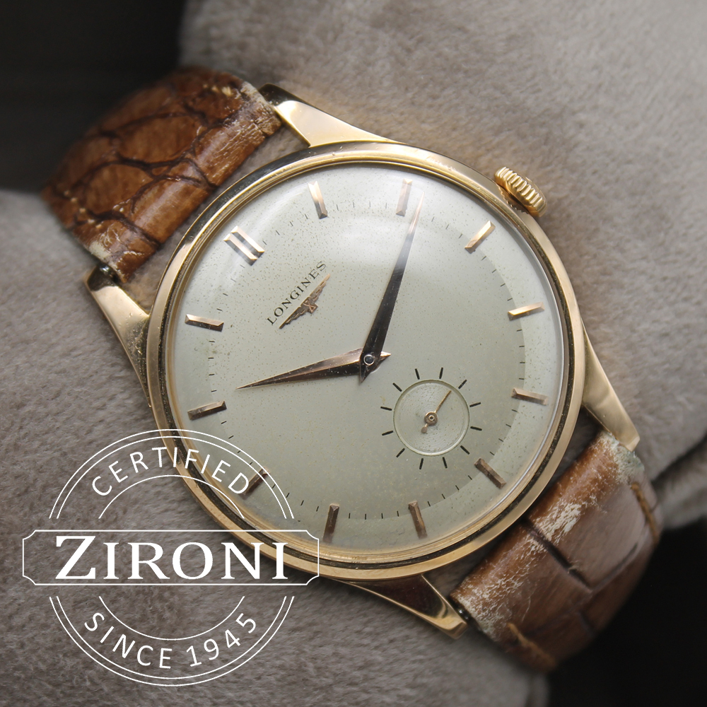 Vintage - oro rosa - 36 mm - carica manuale - 1954