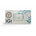 Diamante in blister certificato IGI (ct 0,40 - F - VS2)
