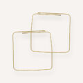 Orecchini "square" - ⌀ 4,5 cm