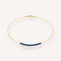 Bracciale "Nara" con zaffiri taglio briolette