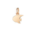 Ciondolo pesce angelo in oro rosa