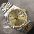 Datejust - 36 mm - automatico - acciaio oro - 1999