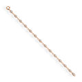 Bracciale in oro rosa con diamanti (ct 0,15)