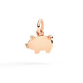 Charm Maialino in oro rosa