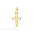 Charm croce in oro giallo