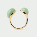 Anello Gravity avventurina verde
